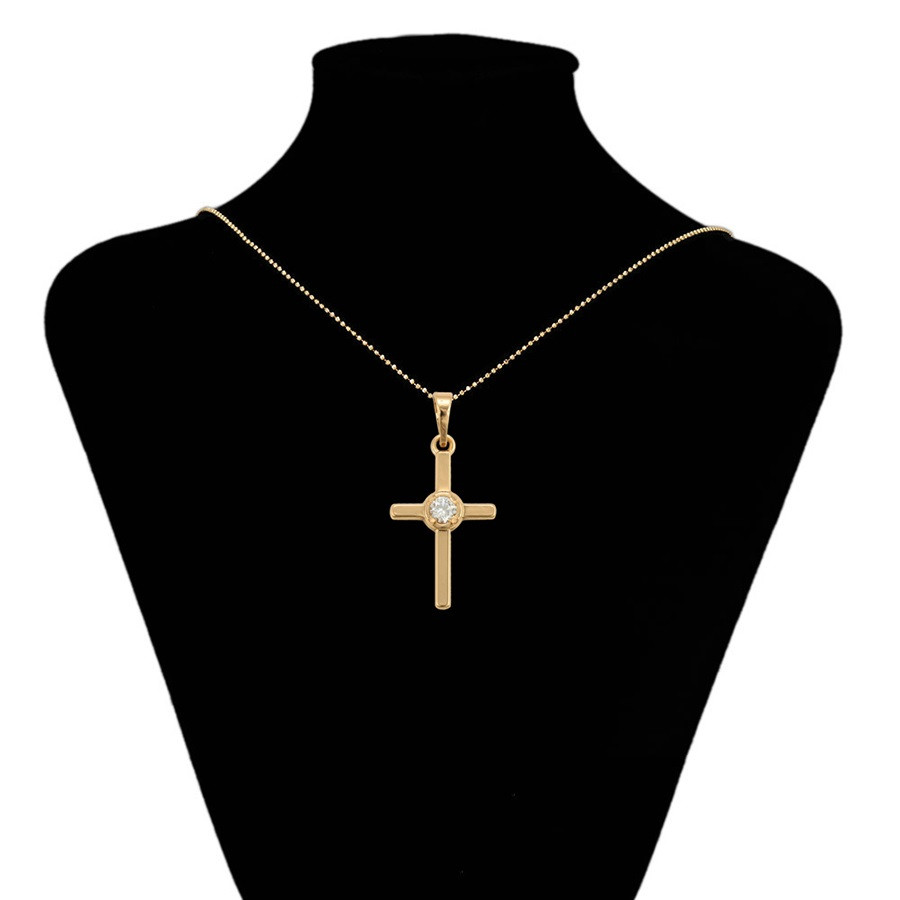 Кулон хрестик ХР GOLD FILLED 18K!