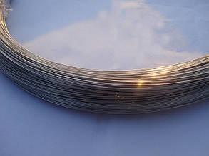 Нержавіючий дріт м'який 04Х18Н9 1 мм для сітки
