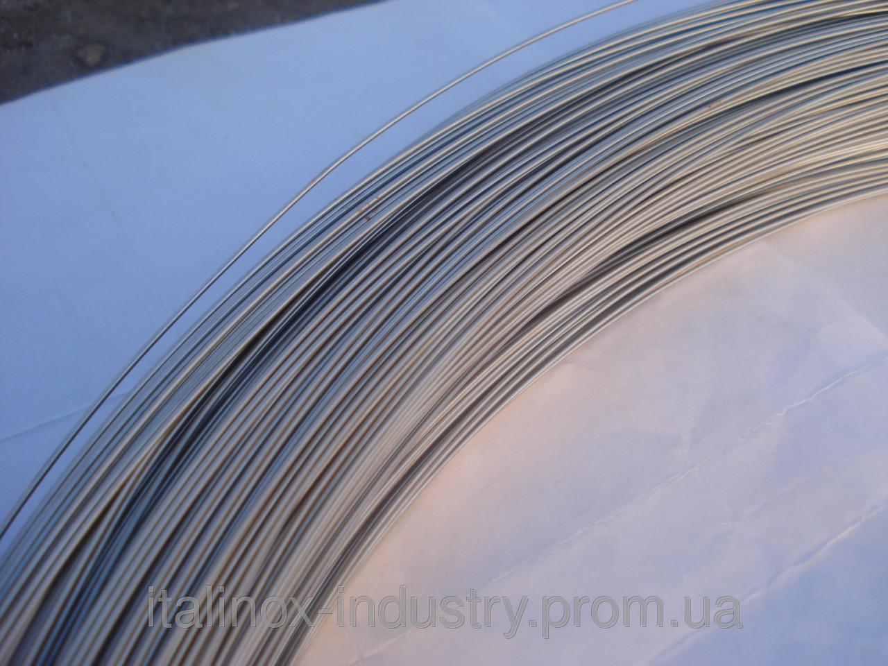 Дріт із нержавіючої сталі 04Х18Н10 1,5 мм, фото 1