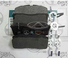 Колодки гальмівні передні, з ABS, Geely CK2, 3501190005, Aftermarket