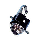 Гніздо 6,35 мм моно, монтажне, корпус пластиковий 10 штук