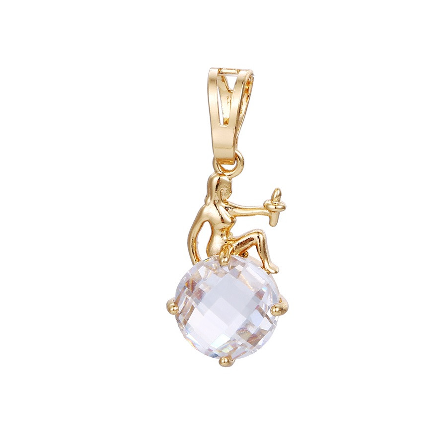 Кулон діва ХР GOLD FILLED 18K!