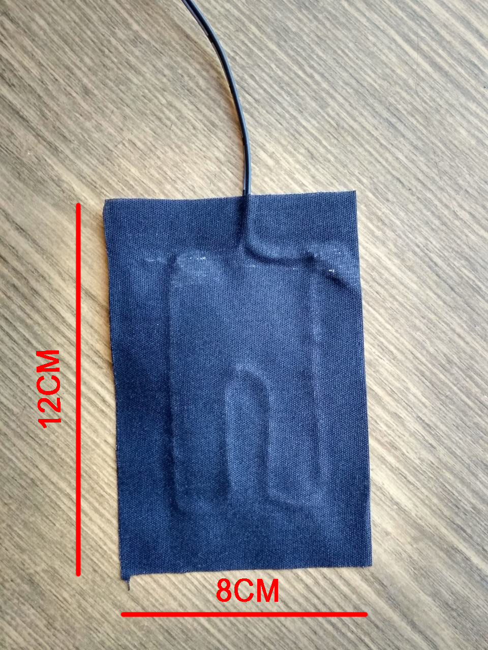 USB Нагревательные элементы 5в1 для жилета, куртки, термобелья с кнопкой-термостатом 5V/1A, 3 режима обогрева - фото 3 - id-p899434145