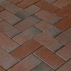Клінкерна бруківка Braunbunt