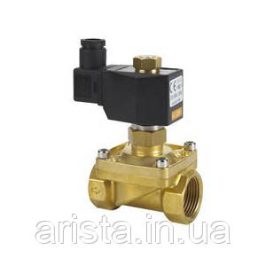 Клапан електромагнітний нормально-відкритий ZW-20NK, 3/4"