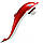 Масажер Дельфін (red dolphin) з інфрачервоним прогрівом. Інфрачервоний ручний вібромасажер для тіла., фото 3