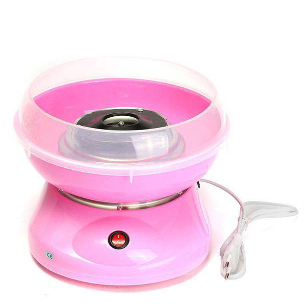 Аппарат для приготовления сладкой ваты ( розовый)