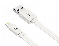 USB кабель HOCO X5 Bamboo lightning (iPhone 5/6/7/8/X) 1M белый