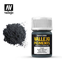 Пігмент сухий для моделювання темна сталь, 30 мл. VALLEJO 73123