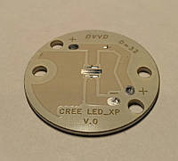 Підкладка кругла для 1 світлодіода Seoul Semiconductor P7 (W724CO) (діаметр 32мм)