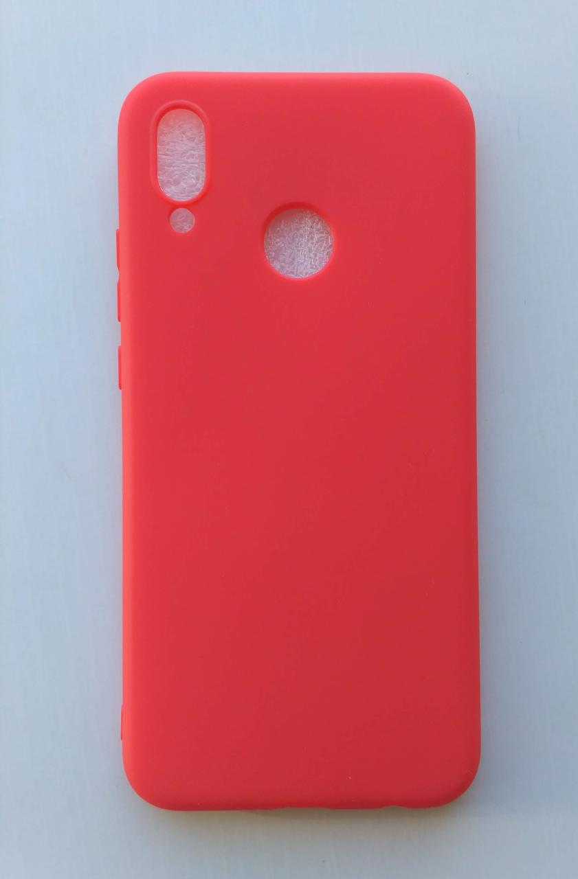 Силіконовий чохол Huawei P20 Lite / Huawei Nova 3e матовий Red (Червоний) Червоний 1861P
