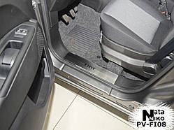 Захист накладки на внутрішні пороги Fiat DOBLO II/III MAXI з 2010-2015 - рр.