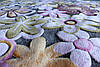 Акриловий рельєфний килим Bonita (Туреччина) ромашки яскравий, фото 2