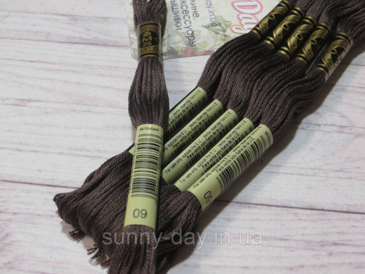 Муліне DMC art.117 №09 (нові кольори), фото 1