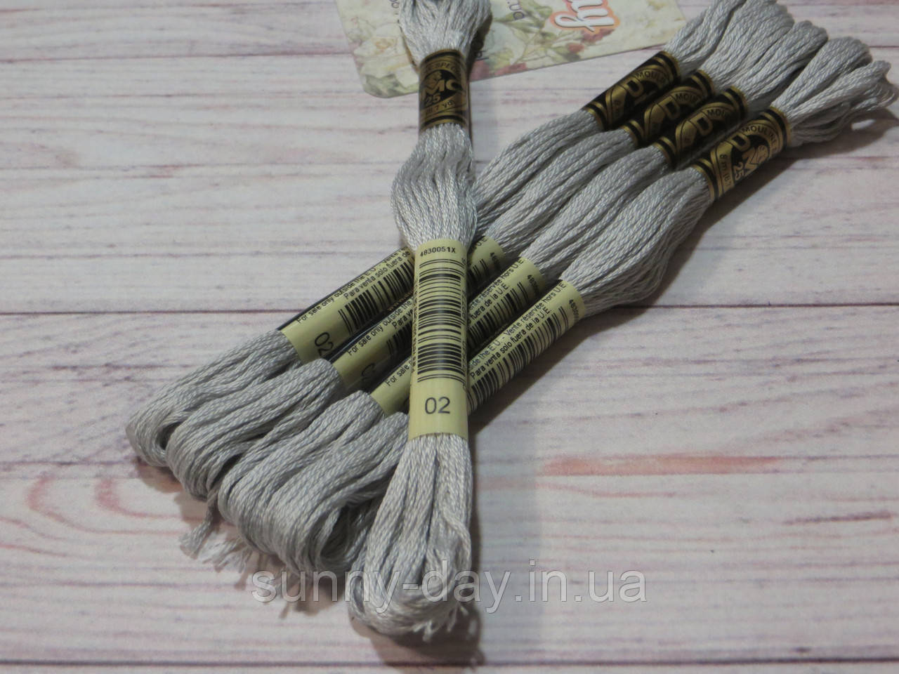 Муліне DMC art.117 №02 (нові кольори), фото 1