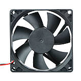 Вентилятор, 24в, 80 х 80 мм, фото 6