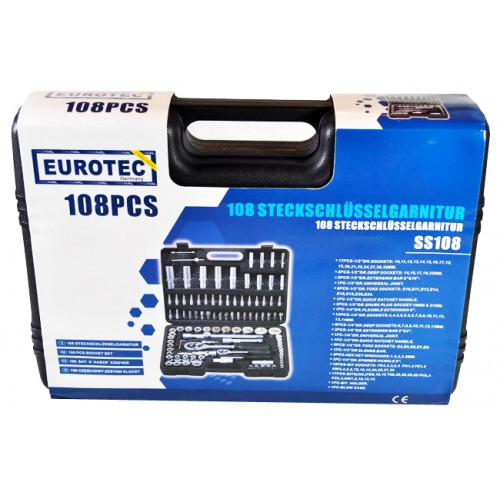 Набір інструментів Eurotec (108 предметів)