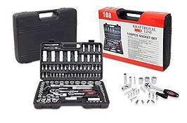 Набір інструментів для дому машини гаража Kraft Royal Line 108 PCS ручні інструменти