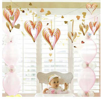 Підвісні серця 3D