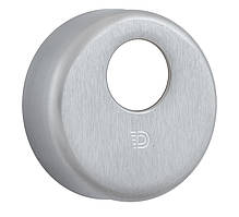 Накладка DISEC A0397 хром матовий Т з логотипом (Італія)