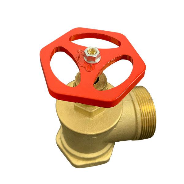 Кран пожарный Ду 50 лат. угл. 90º (вн.-нар.) (ID#316060915), цена: 966 ...