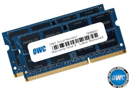 Пам'ять 16 GB (2 x 8 GB) OWC DDR3L SO-DIMM 1600MHZ MacBook Pro iMac Mac mini Київ
