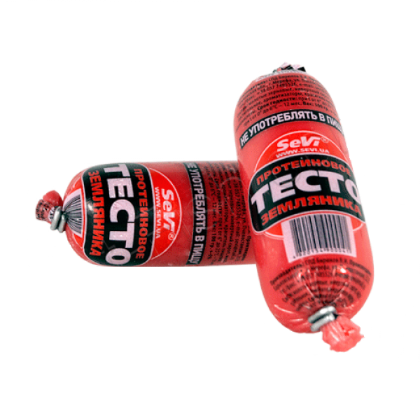 Тісто протеїнове Sevi "земляниця"