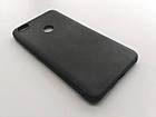 Силіконовий чохол для Xiaomi Redmi Note 5a Pro чорний матовий з дефектом Чорний [1221], фото 3