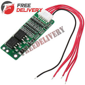 BMS контролер 5S 15А плата заряду захисту 5x Li-ion 18650 18В 21В