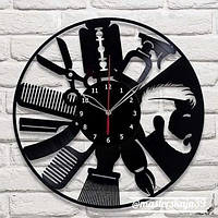 Интерьерные настенные часы (настінні годинники) декоративные Парикмакер
