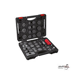 Спец інструмент для збирання гальмівних циліндрів, 37 предметів Vigor V3760