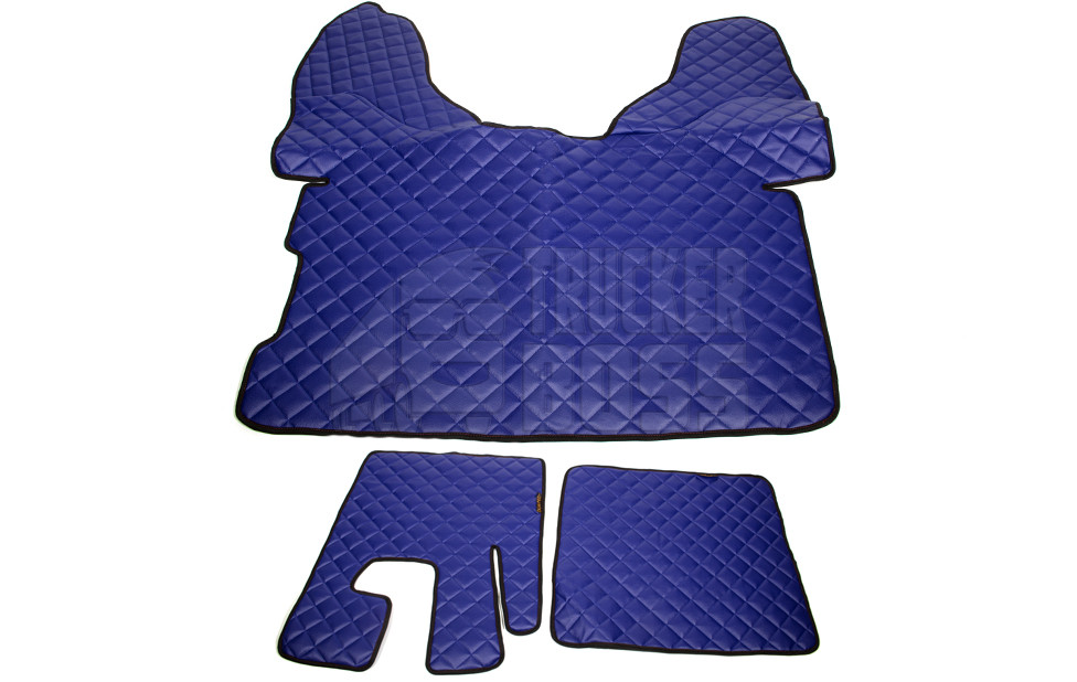 Килимки Еко-шкіра DAF XF105 Сині АВТОМАТ, фото 1