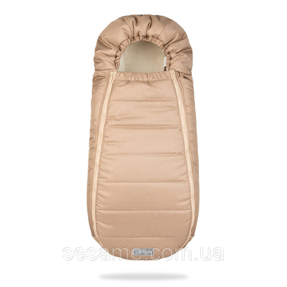 Конверт-Кокон на овчине Baby XS ДоРечі Бежевый
