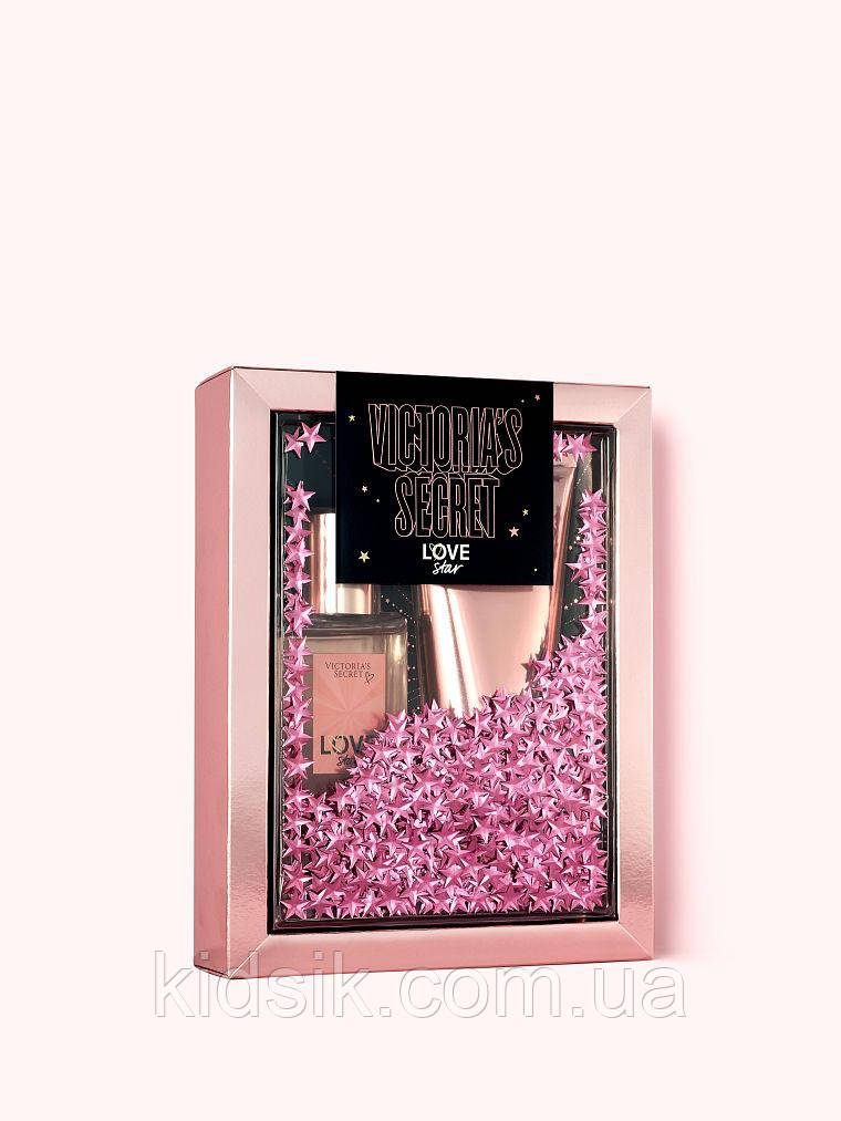 Подарунковий набір Victoria's Secret Mini Mist + Lotion Gift Set Love Star