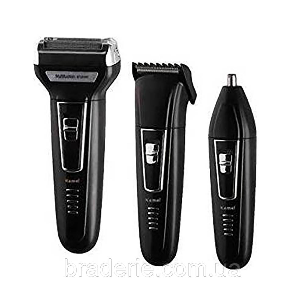 Тример бритва для стриження ProGEMEI GM 598 3в1