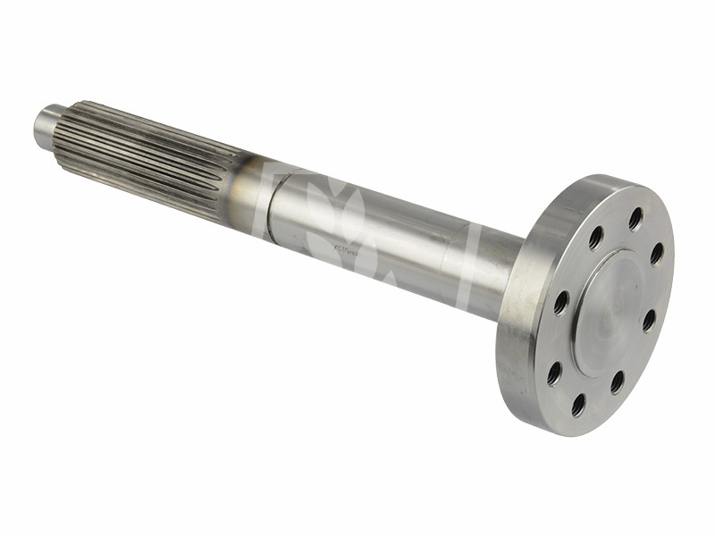 Z11407 Вал контрпривода, вал перегрузки с флянцем L=350мм комбайна John Deere 965-985 1065-1085 1166-1177, фото 1