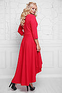 Жіноче плаття з шлейфом Магія / розмір 50,52,54,56 / колір червоний, фото 2