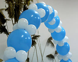 Набір для гірлянди з повітряних кульок (біло-блакитна) насос в комплекті