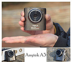 Відеореєстратор Anytek A3 авторегратор Full HD 1 камера багатофункціональний датчик удару кут огляду 170, фото 4