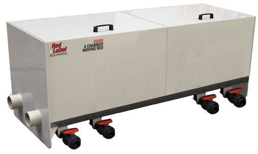 Чотирикамерний проточний фільтр для ставка AquaKing Red Label 4 Chamber Filter 25000 (для ставка до 50000л), фото 1
