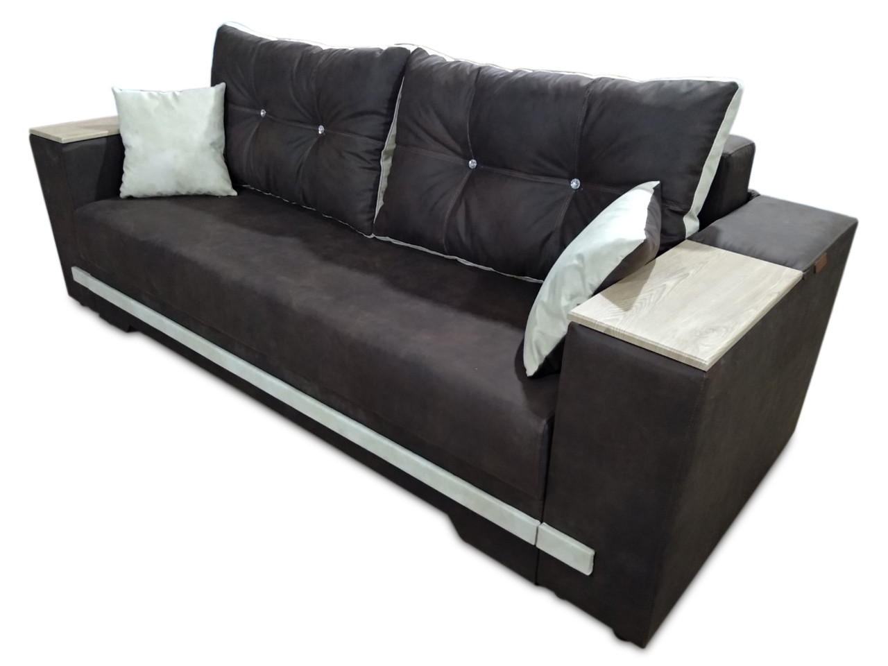 Диван Магнум чорний Елізіум