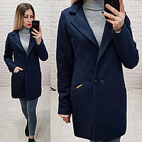 Пальто арт 821/1 синій