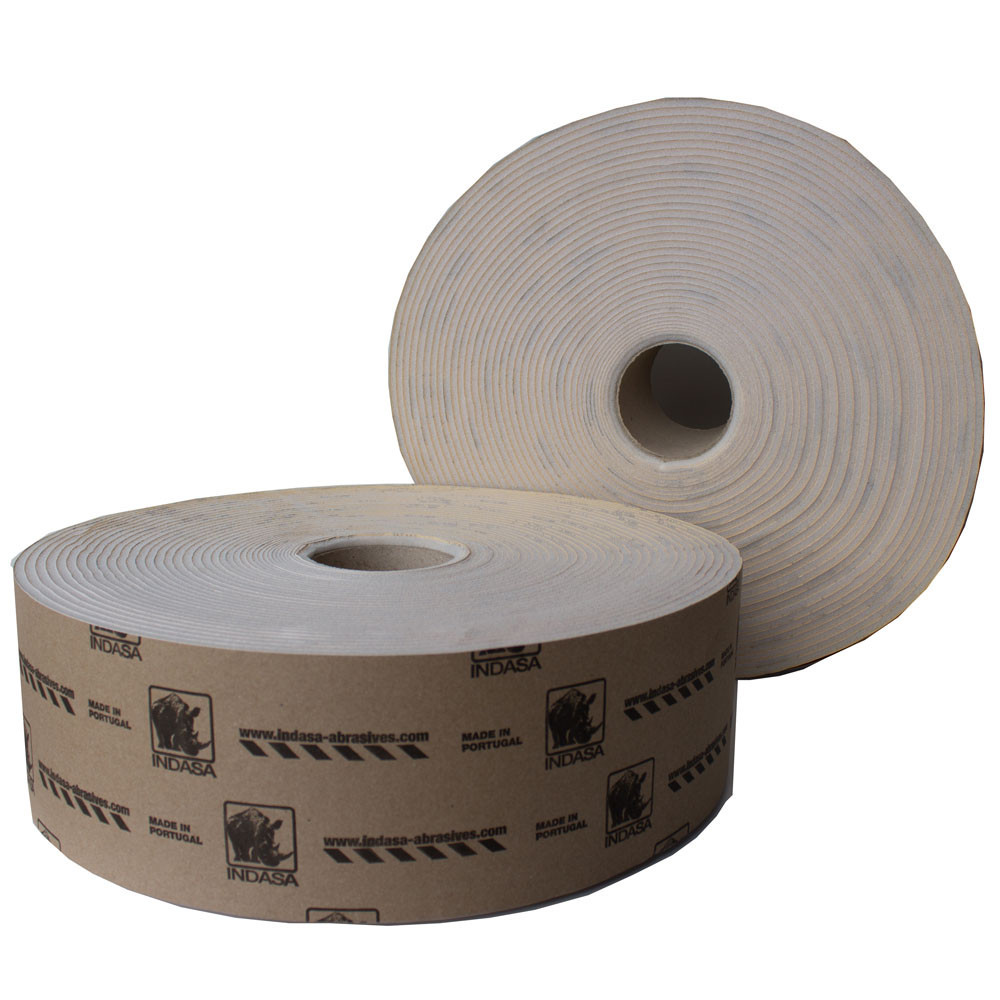 Купить Наждачная бумага на поролоне рулон Indasa Rhynosoft Rolls 115 мм ...