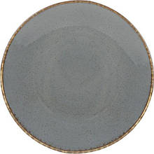 Тарілка обідня 28 см Porland Seasons Dark Grey