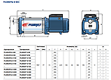 Багатоступінчастий насос Pedrollo Plurijetm 5/90 (нерж. колеса), фото 6