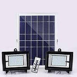 Прожектор LED на сонячній батареї VARGO 50W з пультом (VS-322), фото 6