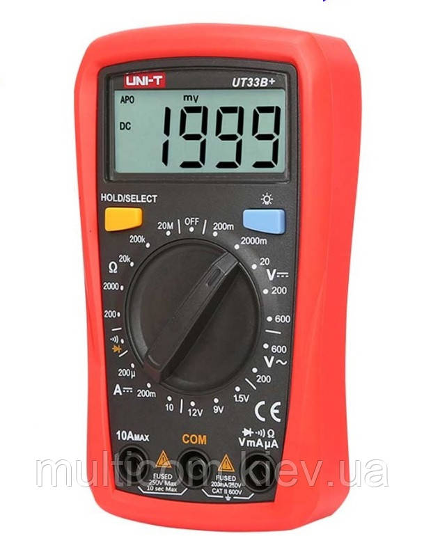 17-01-011. Цифровий мультиметр UNI-T UT-33B+