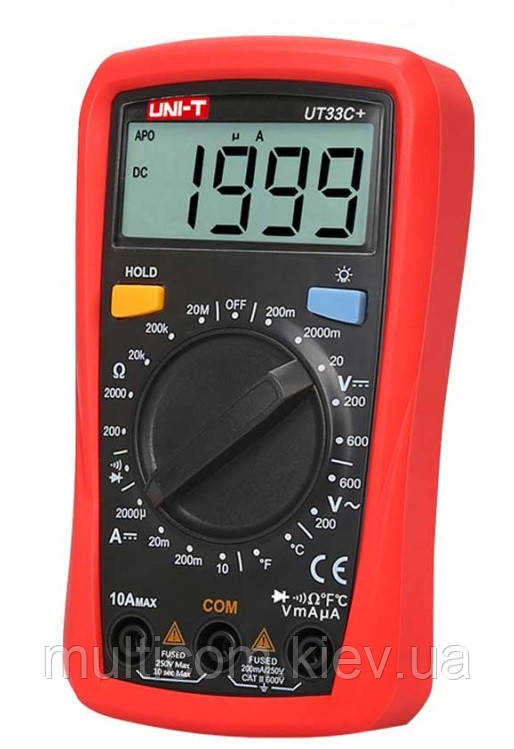 17-01-012. Цифровий мультиметр UNI-T UT-33C+