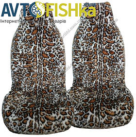 Чохли салону універсальні "хутрові" бокс світлий