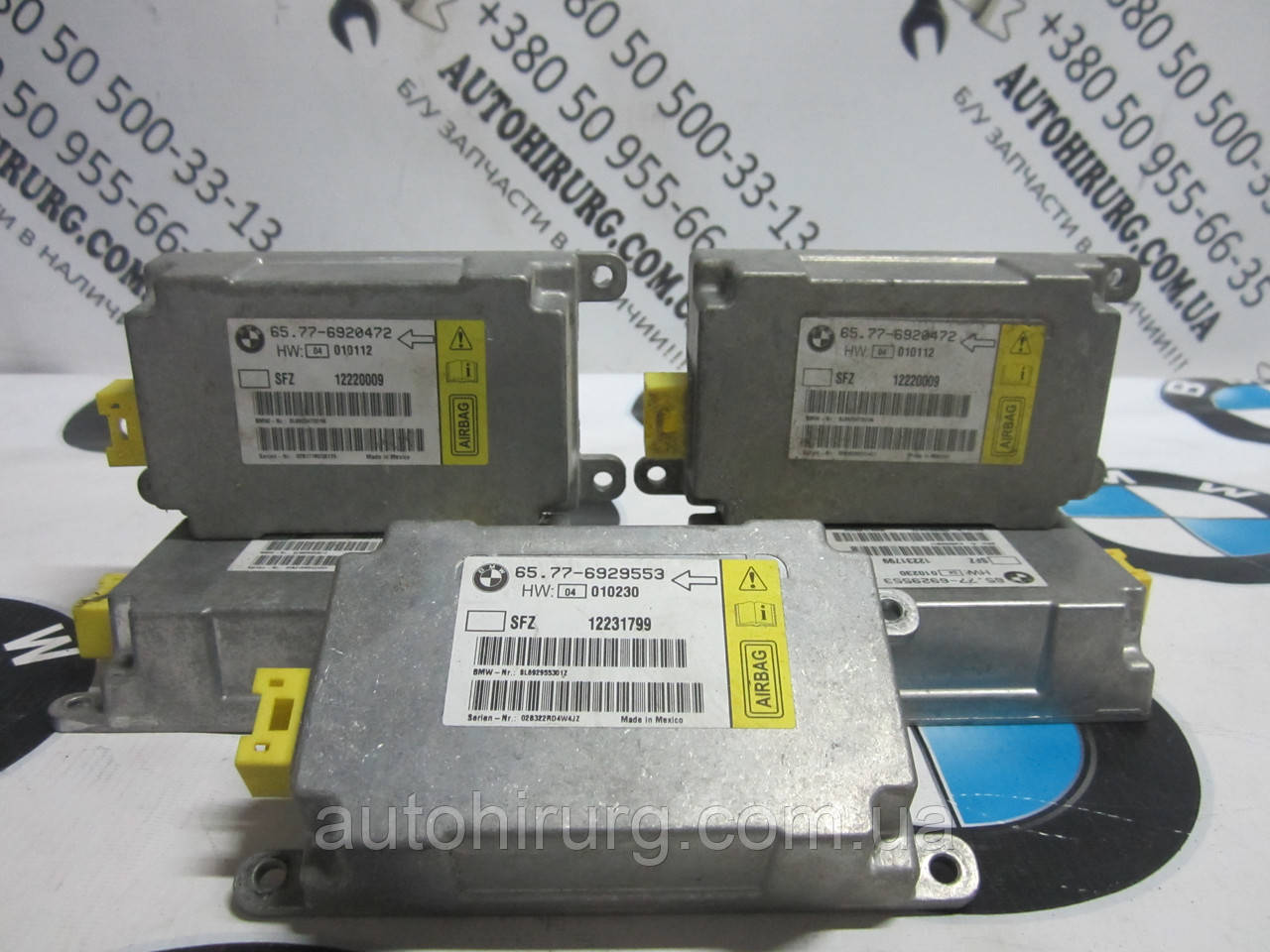Датчик сенсор подушок-безпеки AirBag BMW 7 e65/e66 (6929553 / 6920472)